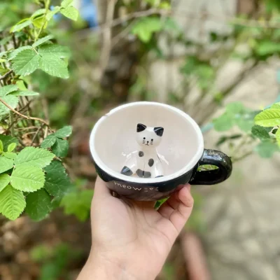 ماگ پیشی مشکی