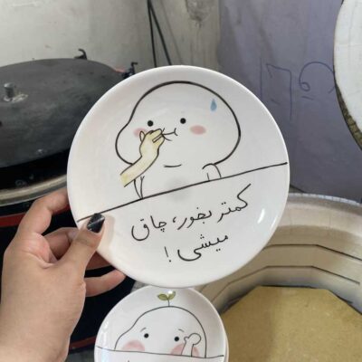 بشقاب رژیمی مدل ده