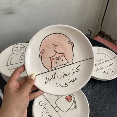 بشقاب رژیمی مدل هفت