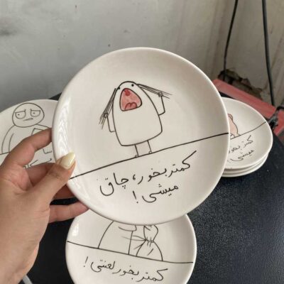 بشقاب رژیمی مدل شش