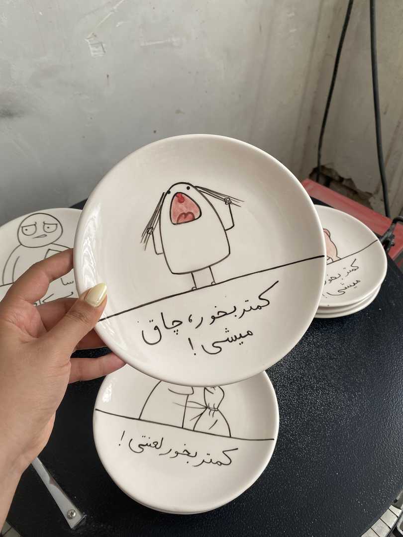 بشقاب رژیمی مدل شش
