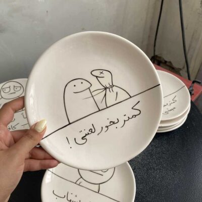 بشقاب رژیمی مدل پنج